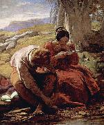 William Mulready Das Sonett painting